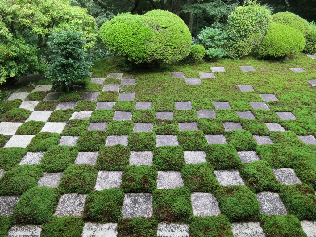The moss garden at Tofuku-ji